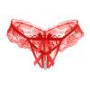 Sexy Women's Lingerie for Sex, Lace Thong and Open-Crotch Underwear view 1