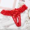 Sexy Women's Lingerie for Sex, Lace Thong and Open-Crotch Underwear view 2