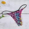 Women's Black Thong Underwear view 3