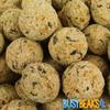 BusyBeaks Premium Suet Balls for Garden Wild Birds, Improved Year-Round Formula, Natural High-Energy, High-Protein Blend (5 L Bucket) view 2