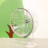 Small Silent Transparent Hamster Exercise Wheel view 3