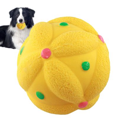 Squeaky Dog Ball, Latex Chew Toy