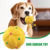 Squeaky Dog Ball, Latex Chew Toy view 3