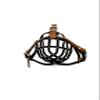 L&J Pets UK Lightweight Leather Muzzle for English Bulldogs and Other Short-Nosed Dogs (B4/BA, Brown Leather) view 3