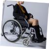 Wheelchair Replacement Front Caster Fork with Bracket and Bearing, Steel Tube view 3
