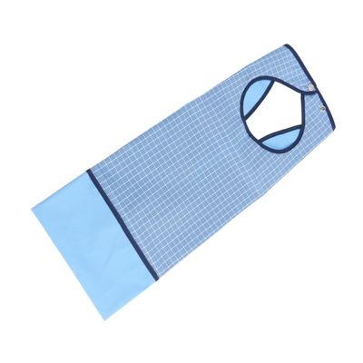 Adult Bib, Plaid, Double-Layer, AB-235e