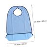 Adult Bib, Plaid, Double-Layer, AB-235e view 2