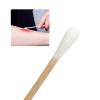 100/200-Piece 15.2 cm Cotton Swabs with Wooden Handles, Sterile Applicators for Wounds and Makeup view 3
