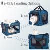 PetMasion Extra-Large Cat Carrier for 2 Cats, Soft-Sided Travel Bag, XL, 61 × 41.9 × 41.9 cm view 4