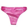 GAYLOP Sexy Latex Rubber Women's Briefs Thong, Handmade, Blue, XXXL view 3