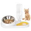Cat Bowl Set with Automatic Water Bottle view 1
