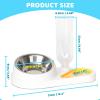 Cat Bowl Set with Automatic Water Bottle view 2