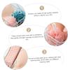 FOMIYES Bath Towels with Exfoliating Gloves, Back Scrubber and Massage Ball for Full-Body Exfoliation view 2