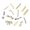 VALICLUD 14-Piece Beaded Shoelace Clips for Women view 1