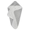 Leander Hoodie Hooded Bath Towel, Cotton Terry - Woodland Grey - Gray - NEW view 1