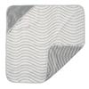 Leander Hoodie Hooded Bath Towel, Cotton Terry - Woodland Grey - Gray - NEW view 2