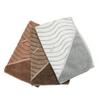 Leander Hoodie Hooded Bath Towel, Cotton Terry - Woodland Grey - Gray - NEW view 3