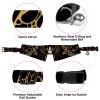 Adjustable Bow Tie Collars for Cats and Dogs, Gold Boho Sea Turtle, 2-Pack view 3