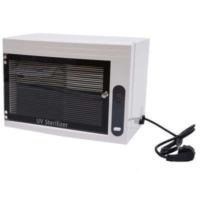 UV Disinfection Cabinet with Timer, 99% Sterilization