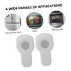 Child Safety Lock for Oven, 2-Pack, White Plastic view 4