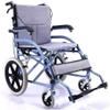 RONGSHEN Folding Adult Transport Wheelchair with Flip-Up Armrests view 1