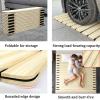 RDWQDGJG Folding Solid Wood Bed Board, 50 x 150 cm view 4