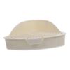 Veemoon Triangular Plastic Pet Toilet with Filter Base view 1