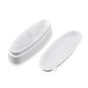 French Nail Powder Dish, White PVC view 2