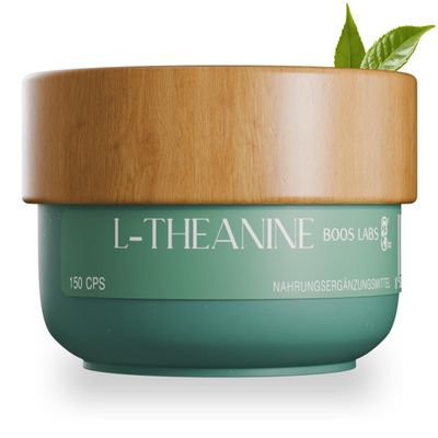 L-Theanine Amino Acid 400 mg, 150 Vegan Capsules, High-Dose
