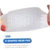 FOMIYES 3 Pairs U-Shape Heel Cushions view 2