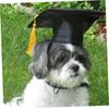 Homoyoyo Dog Doctor Hat with Yellow Tassel view 3