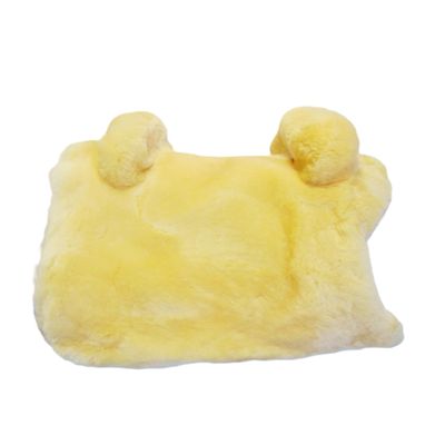 Zalea Lambskin Seat Cover for Spanish Saddles – Natural, Caracas Spezial