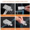 Veemoon Transparent DIY Aquarium Mesh Cover view 4