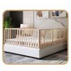Wooden Bed Rail, Foldable, Extra-Long, 190 cm, Color C view 2