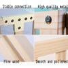 Wooden Bed Rail, Foldable, Extra-Long, 190 cm, Color C view 4
