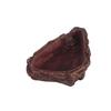 HANABASS Reptile Food Bowl, Brown Faux Tree Bark Look, Resin view 4