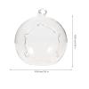 Yardwe 10 cm Glass Hamster Nest view 2