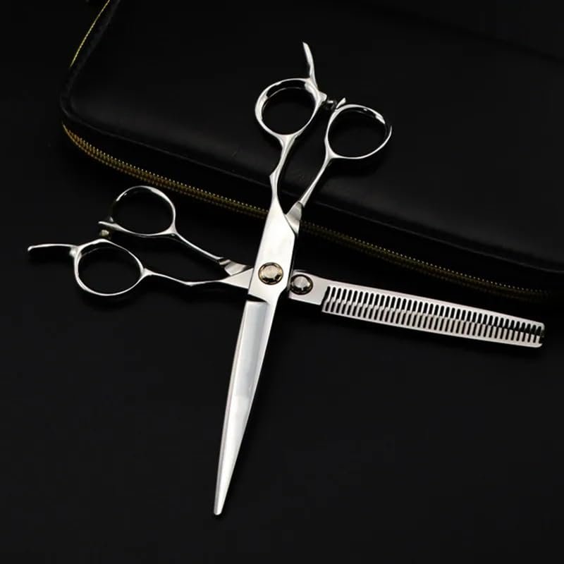 6-Inch JP 440C Steel Hair Cutting and Thinning Scissors