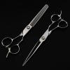 6-Inch JP 440C Steel Hair Cutting and Thinning Scissors view 2