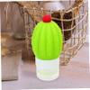 Beavorty 3-Piece Silicone Cactus Travel Bottles, Refillable and Leakproof, 100 ml, 70 ml, 50 ml view 2