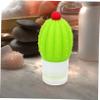 Beavorty 3-Piece Silicone Cactus Travel Bottles, Refillable and Leakproof, 100 ml, 70 ml, 50 ml view 3