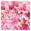 MZPOZB 10/50 Pcs Pet Hair Bows for Dogs and Cats, Elastic Bands, Rhinestone Dog Accessories for Small Dogs (8 Random Styles, 50 Pcs) view 2