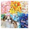 MZPOZB 10/50 Pcs Pet Hair Bows for Dogs and Cats, Elastic Bands, Rhinestone Dog Accessories for Small Dogs (8 Random Styles, 50 Pcs) view 4