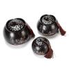 Handmade Black Pet Urn for Dog and Cat Ashes, Keepsake Memorial Box (S) view 4
