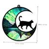 Warmhm 2-Piece Cat and Moon Wall Art view 4
