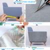 Cat Scratch Mat, 100 x 30 cm, Self-Adhesive, Customizable, Furniture Protection, Light Grey view 3