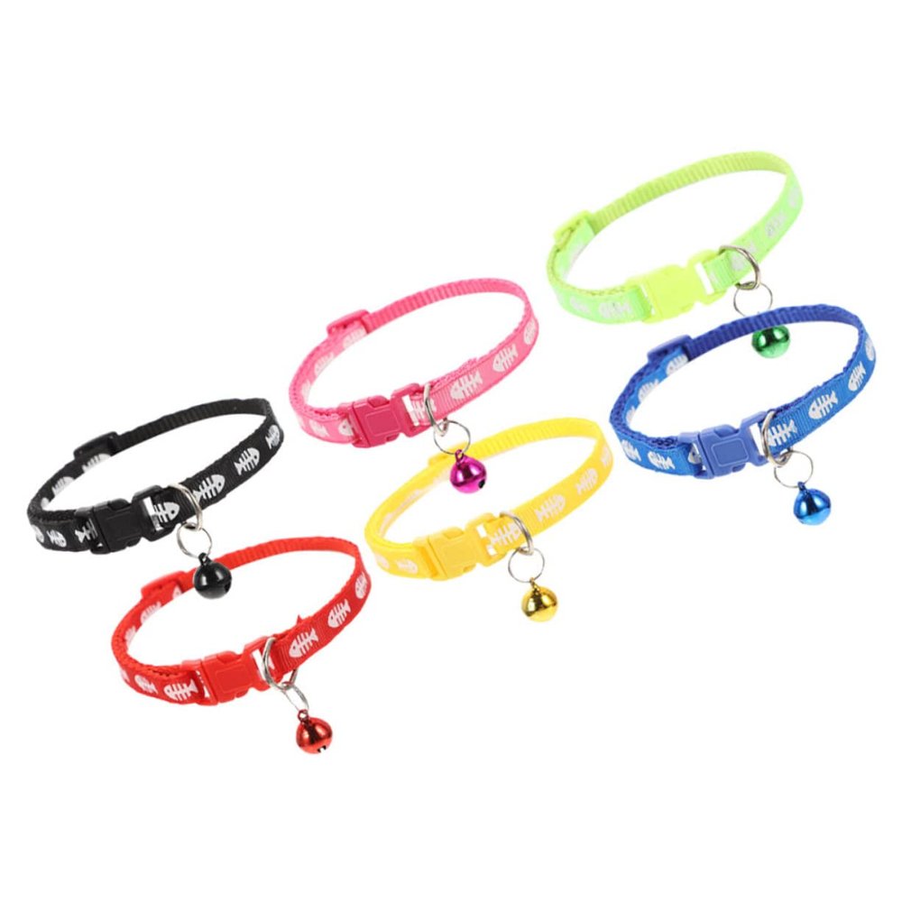 Kisangel 6-Piece Pet Collar Set