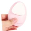 Manual Facial Cleansing Brush, Pink, Double-Sided view 2