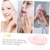 Manual Facial Cleansing Brush, Pink, Double-Sided view 3