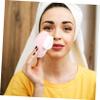 Manual Facial Cleansing Brush, Pink, Double-Sided view 4
